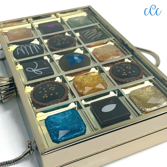 Kate Spade Creme De La Creme Candy Clutch Rare NWT - Picture 6 of 16